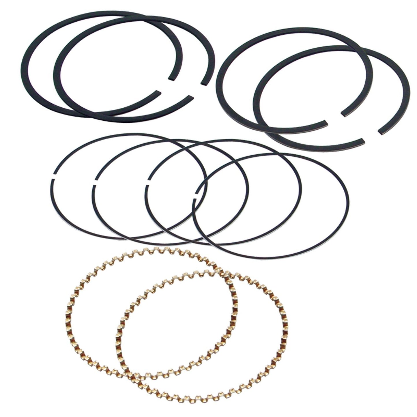 S&S Piston rings 4" Std. bore f/2 cyls