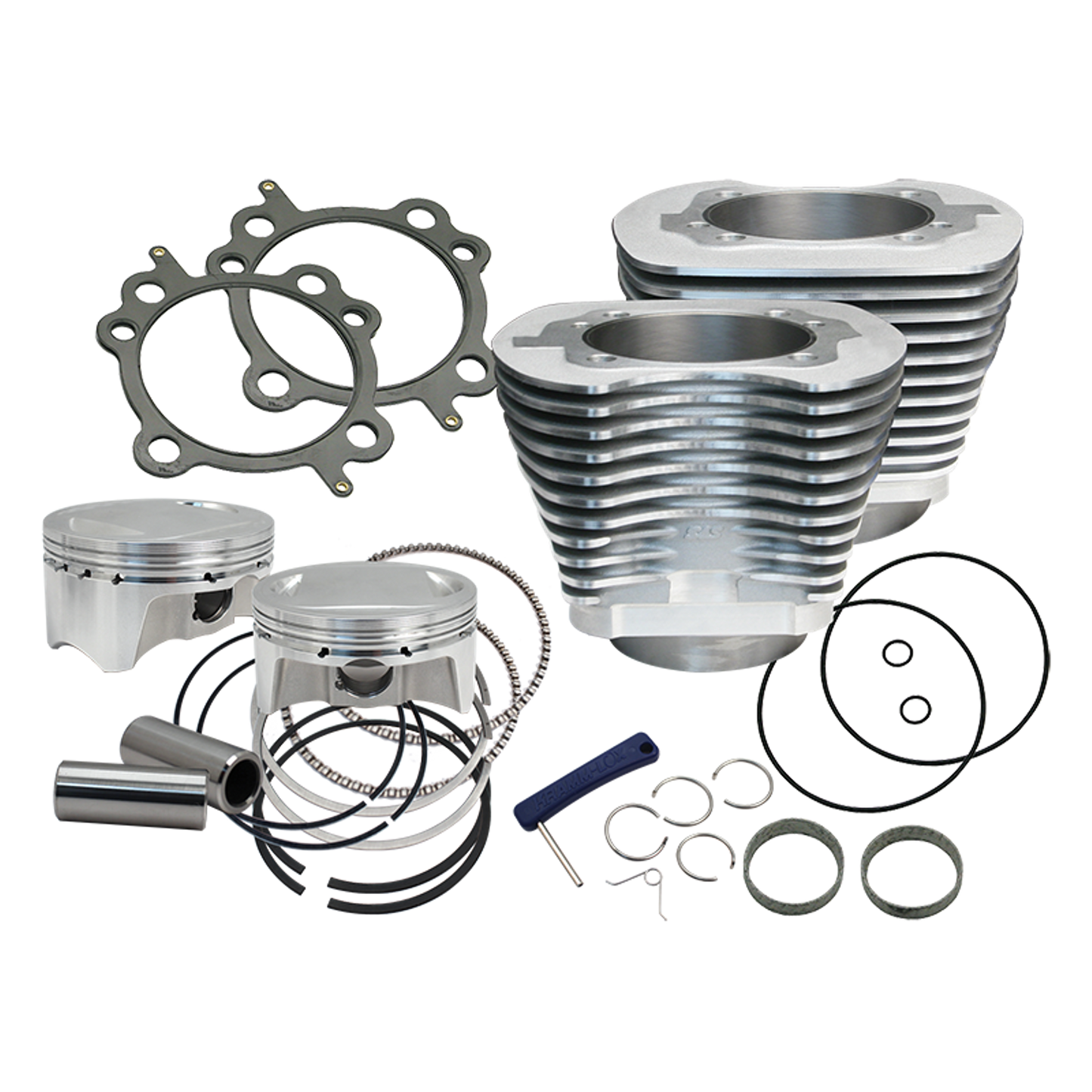S&S 98CI Kit w/CP Pistons TC99-06 Silver