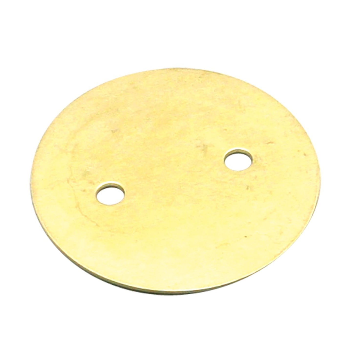 S&S Plate, throttle 1-1/8" brass