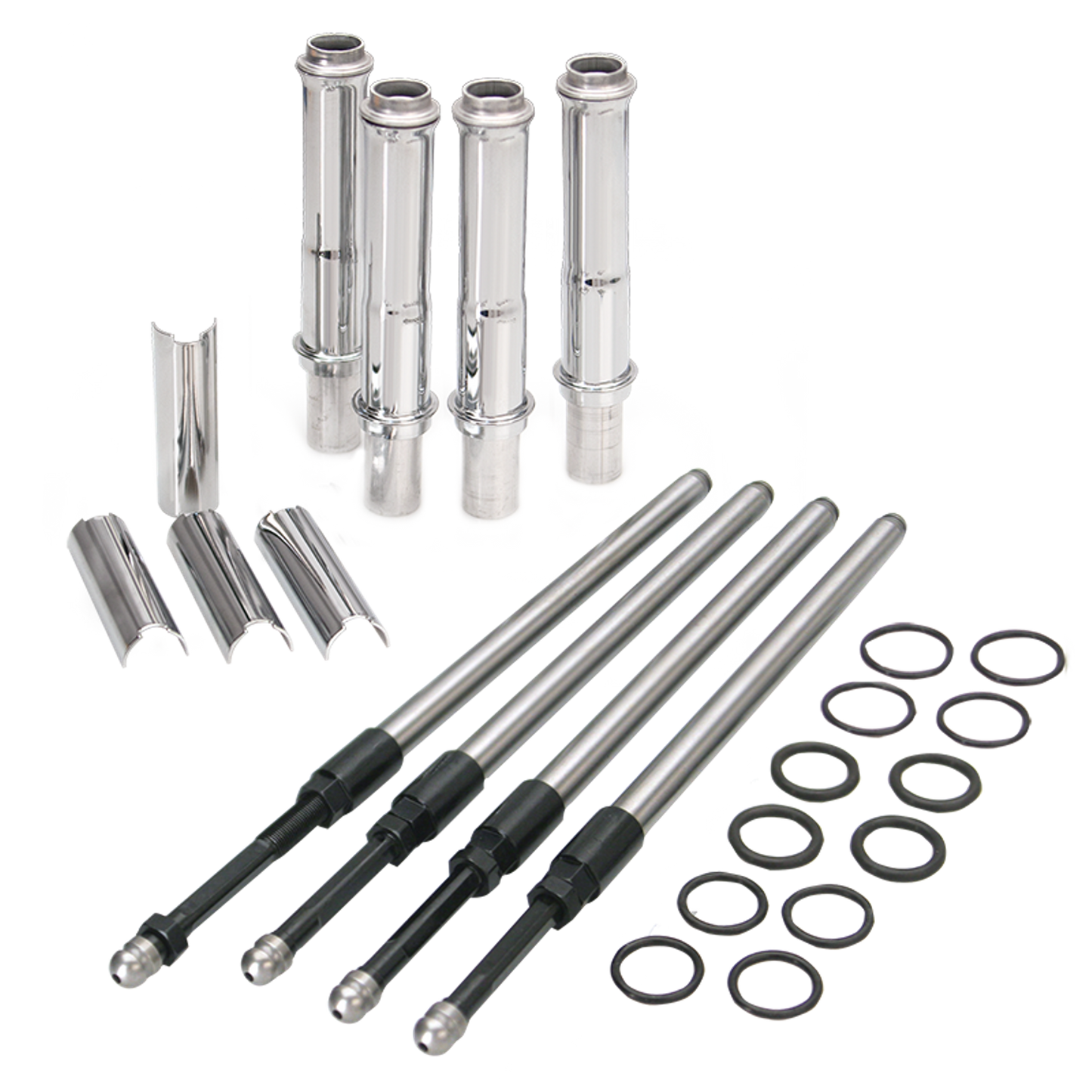 S&S Quickee pushrod kit TC99-17 chrome