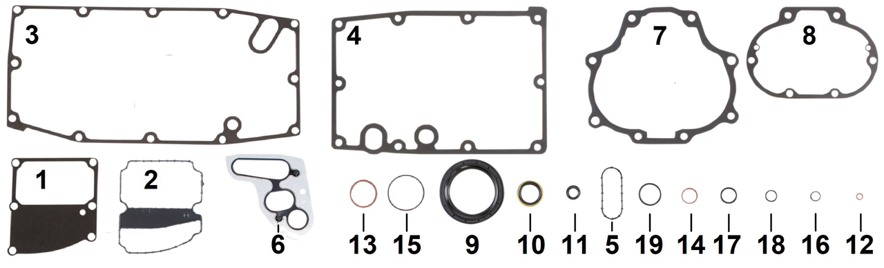Gasket Kit Transmission FLH/T17-up SVT