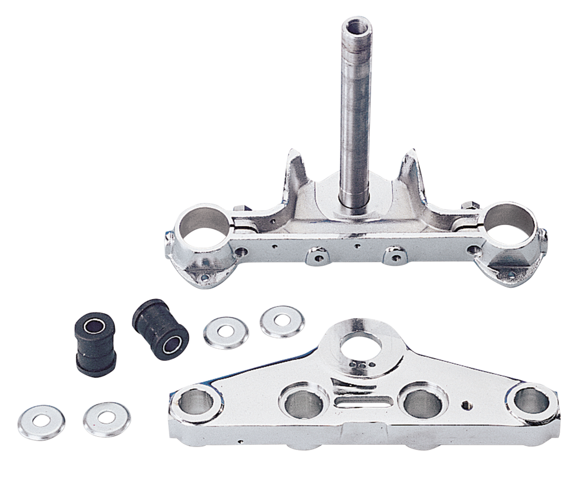 GZP Triple Tree W-Glide Chrome straight