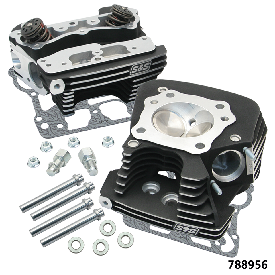 SS 89cc cyl head kit TC06-17 blk .650"S