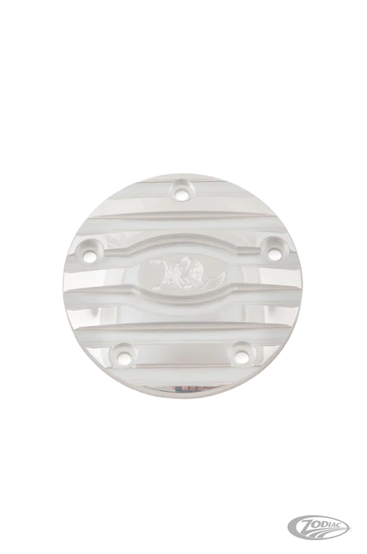 Point cover 5hole polish Ribbed w/Logo