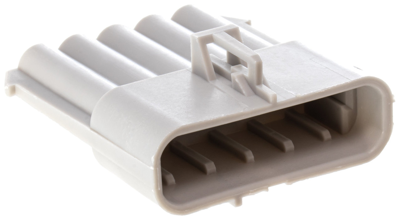 Delphi-Packard Weatherpack, 5-Wire Male