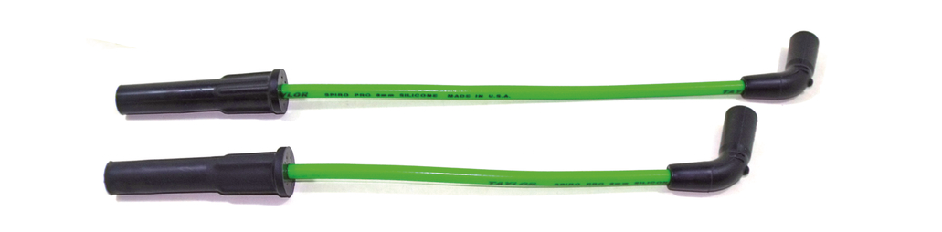 Pro 8mm plug wires XG15-20 Green