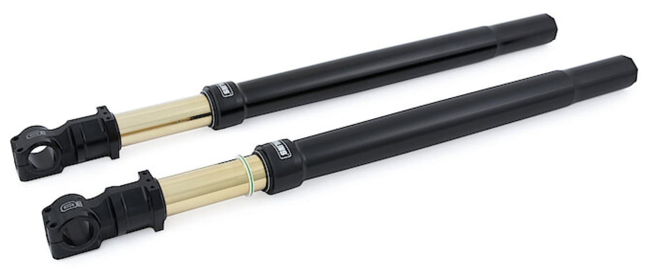 Ohlins black fork leg set Stock Softail