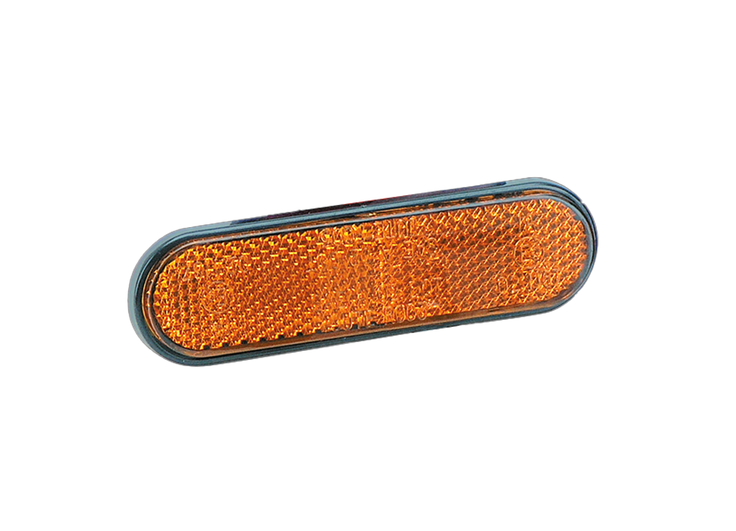 GZP Small Oval amber reflector with E-ap