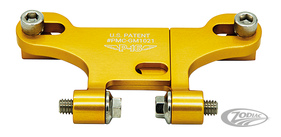 P16 RISERS GAUGE MOUNT Gold