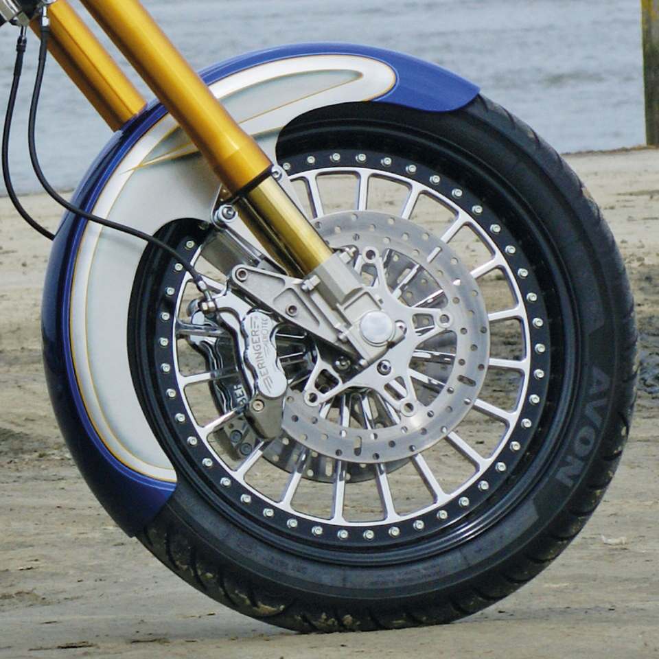 EBC 5-button narrow band float BLK rotor