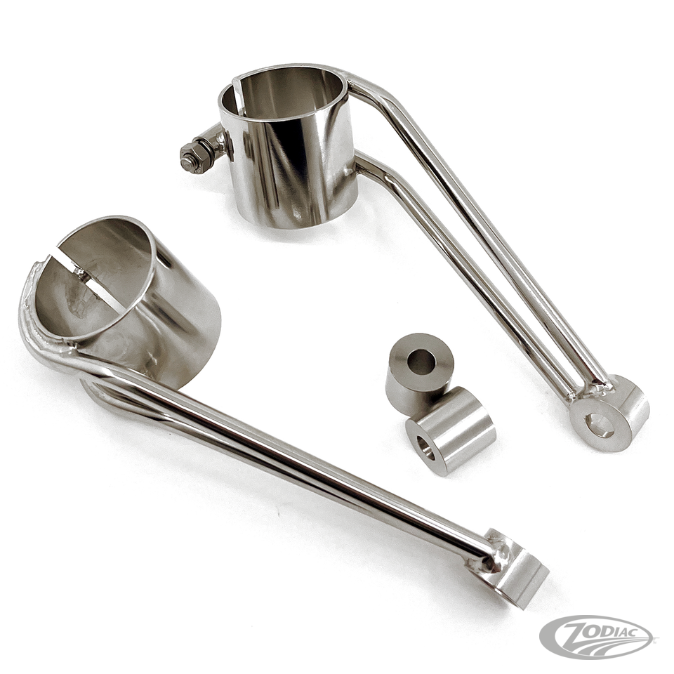 Vintage polish inox 39mm lightbracketset