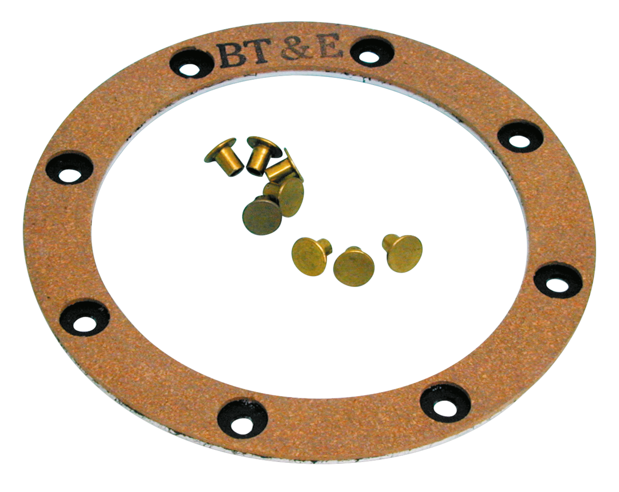 Clutch hub liner/Backing plate w/rivets