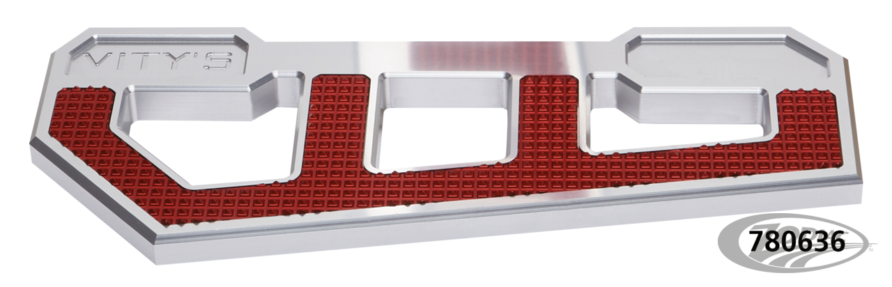 RACING FLOORBOARDS ICE W/ DIAMOND RED