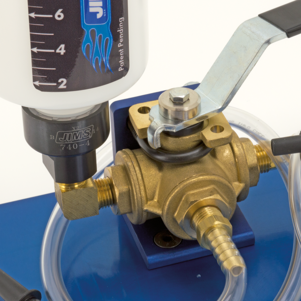 Jims Vacuum fed fork filling tool