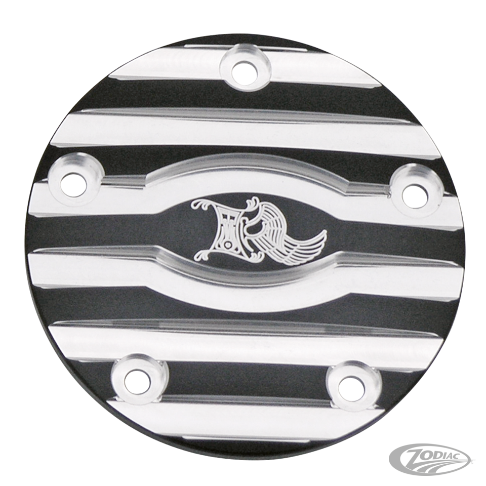 Point cover 5hole Black &MachineCut Ribb