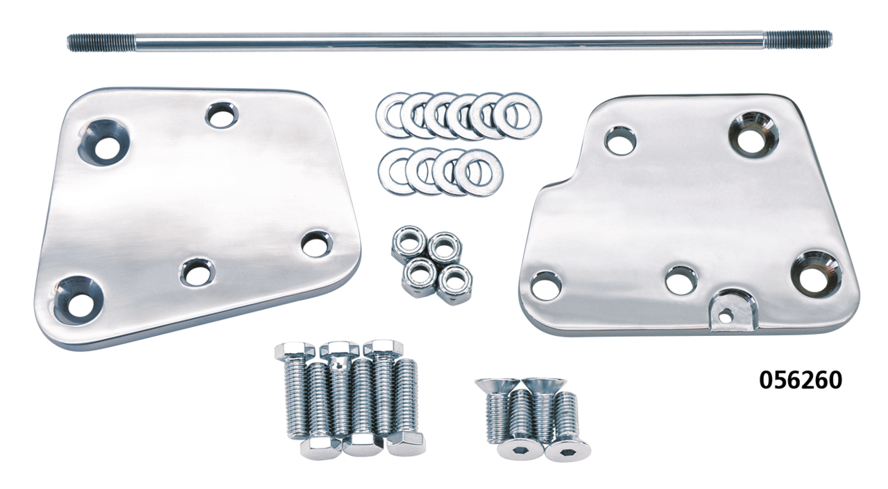 GZP Black 2" floorboard ext.kit FLST00-u