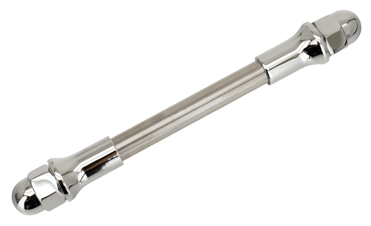 GZP Chr acorn style axle kit L=9"x.675"