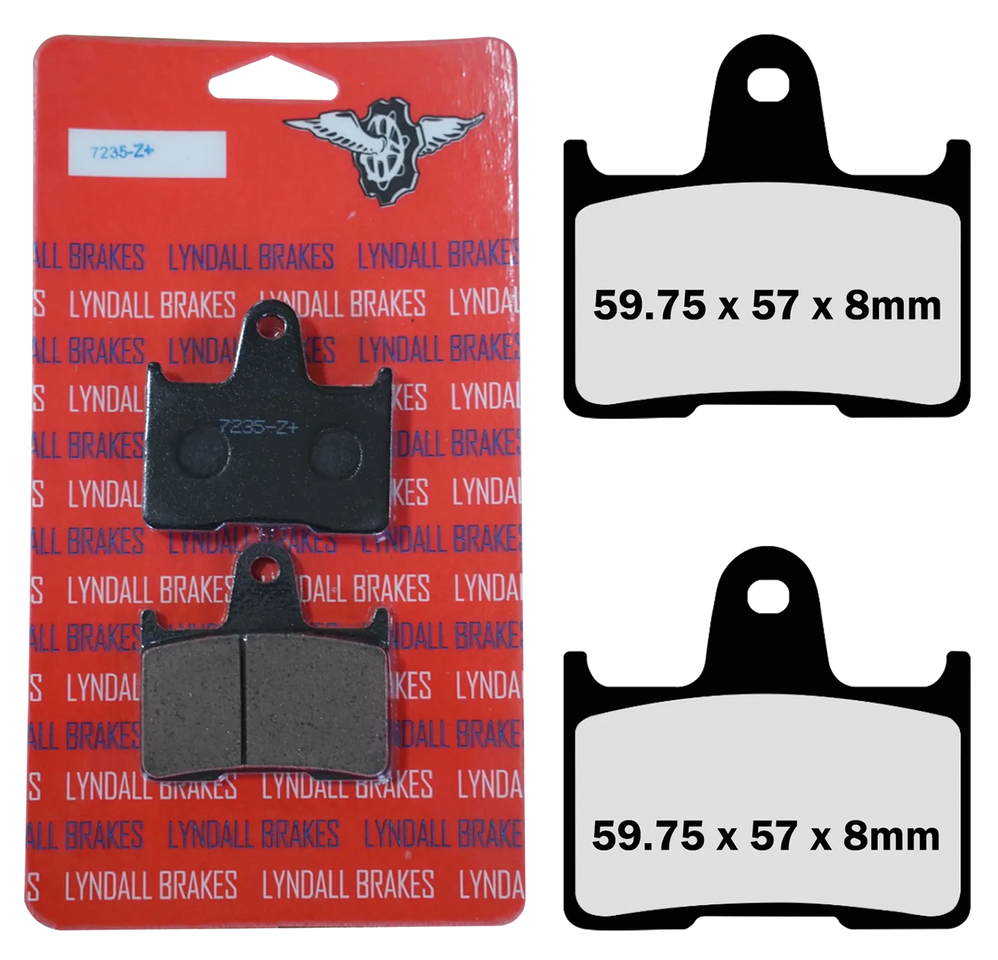 Rear Pads Z-Plus XL14-22