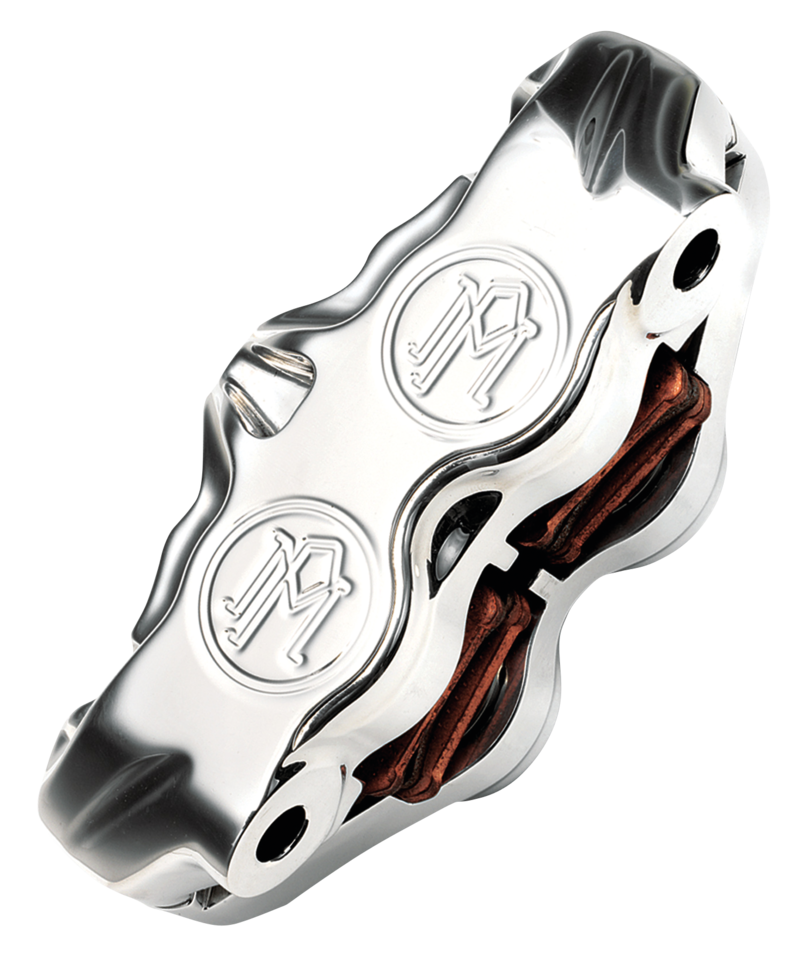 PM Radial 4-piston calipers, left chrom