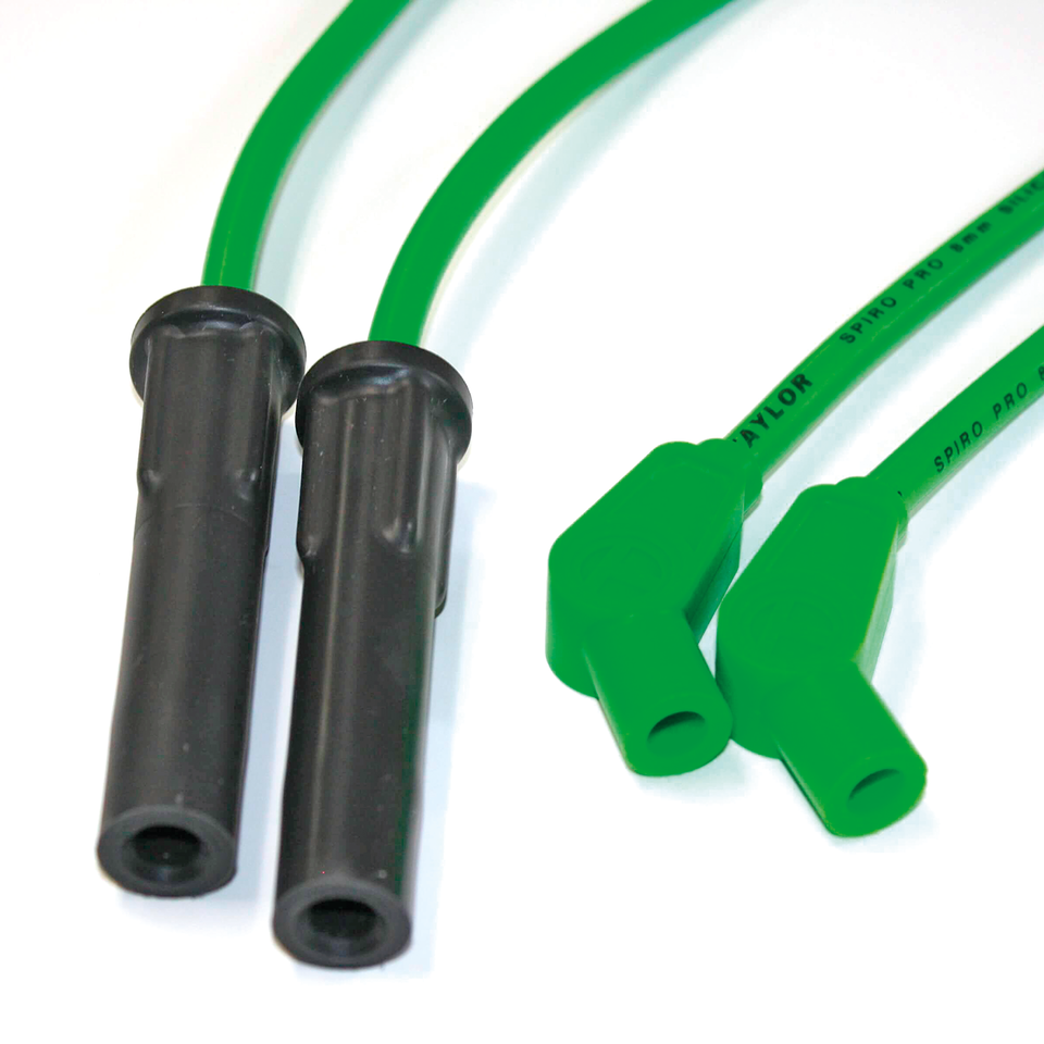 Sumax ME17-UP 8mm green spiro plugwire