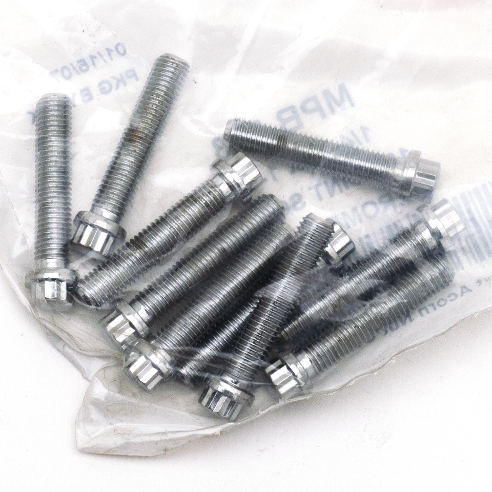 10pck 12-point screw 1/4-28x1 1/4", UNF