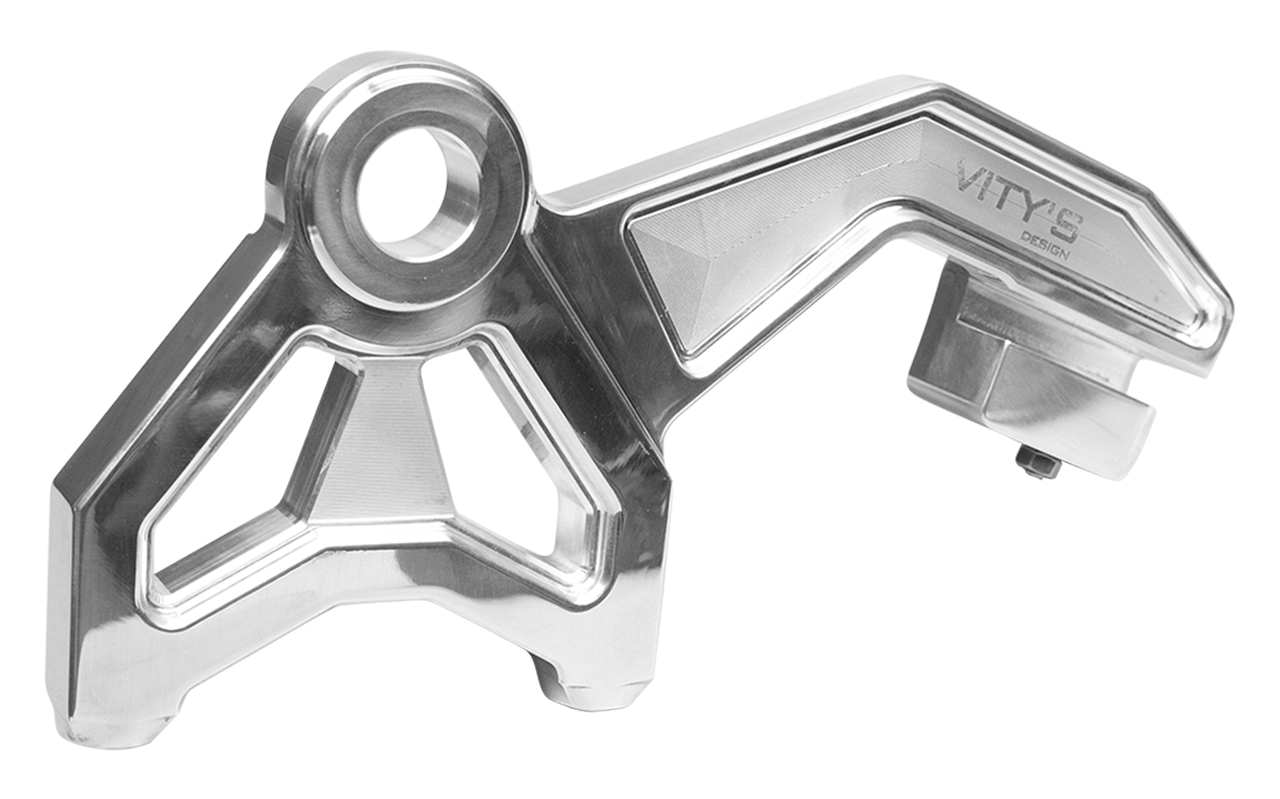 Radial Caliper Bracket Silver FLH/T14-Up