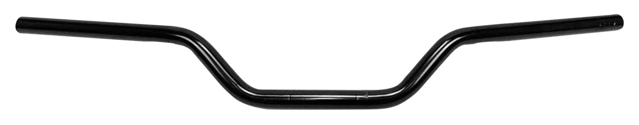 1" Handlebars Street Track 4" BLK dimple