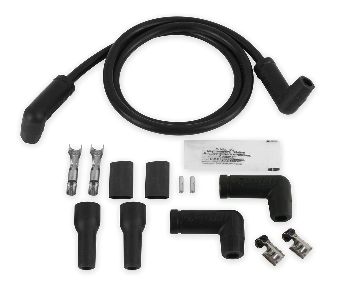 Accel Universal wire set 90degr black