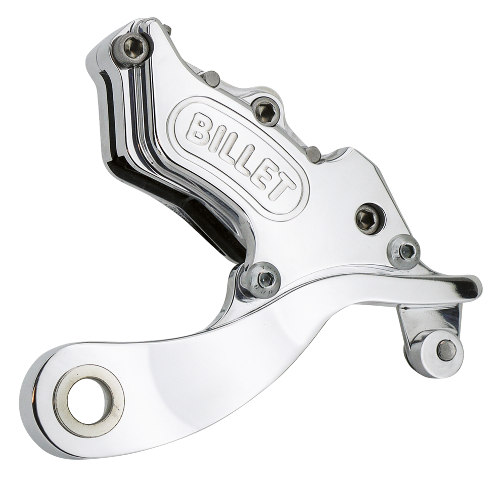 Billet 4 caliper+bracket set FLH/T02-07