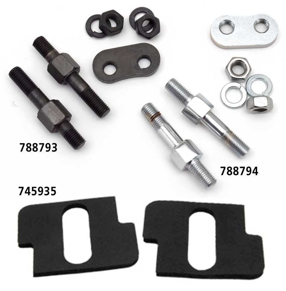 mat, rubber, for battery, set of 2, all