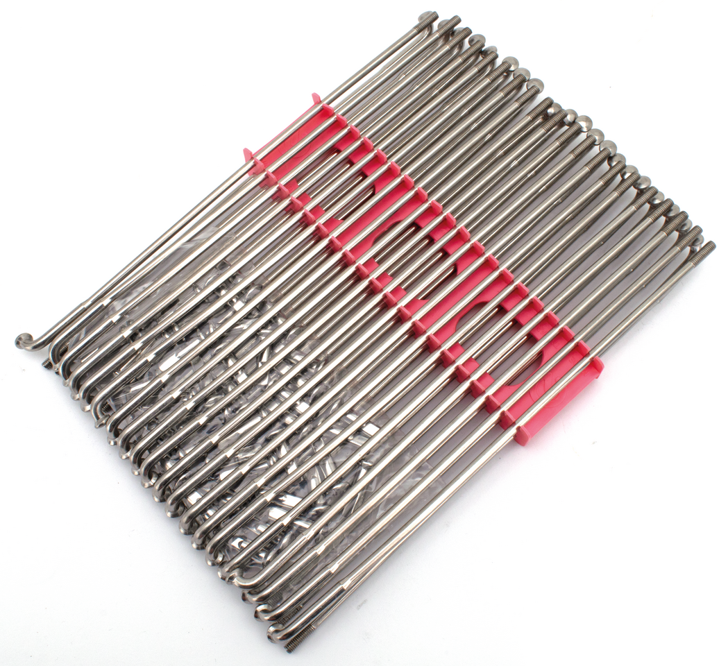 INOX spoke set 21" DC rim w/spool hub