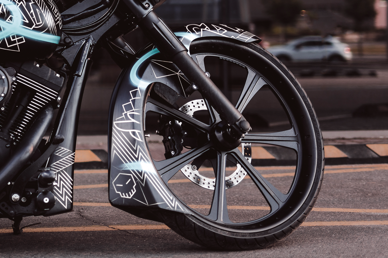 Pro fr fender for stock R17/R18 FLH/T93-