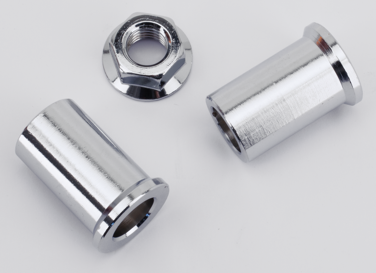 SPACER SET, SWINGARM CHROME ST00-06