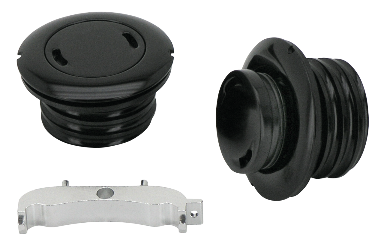 GZP Blk flushmnt 1.5" gascapset w/paints