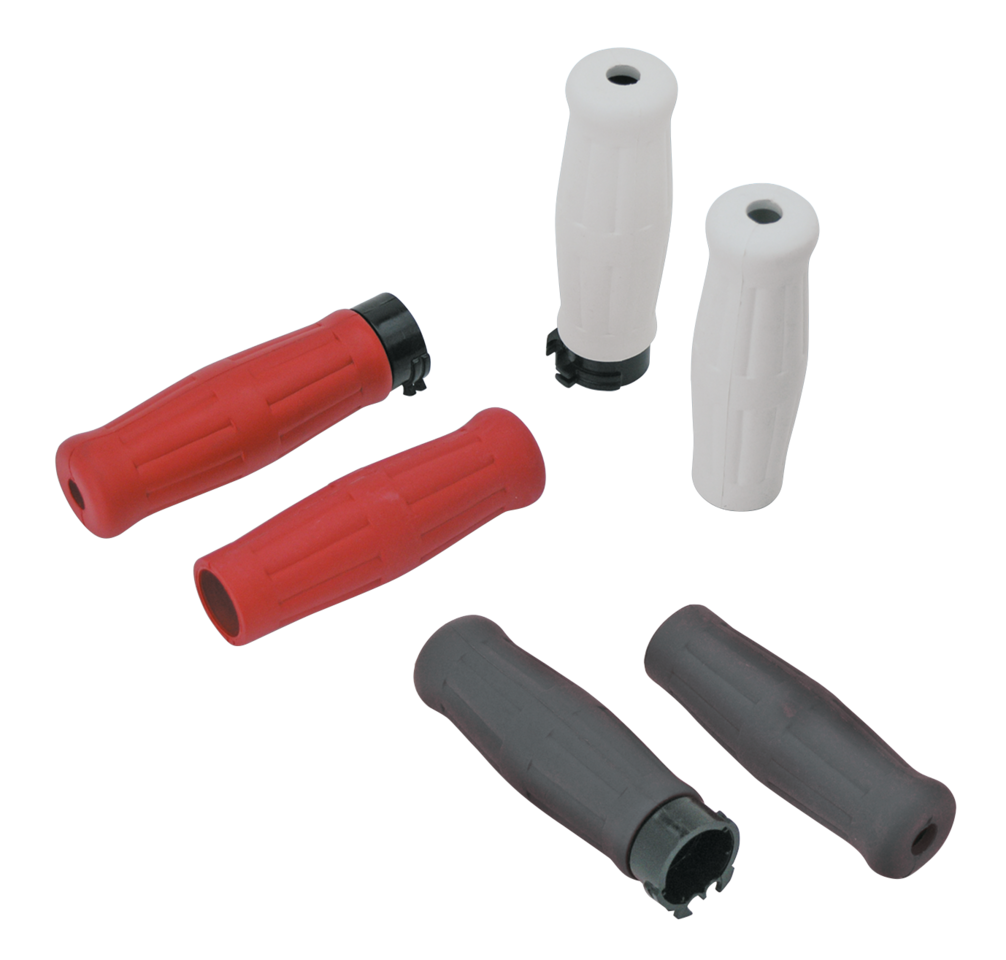 GZP Red Vintage soft grips Int.thrott