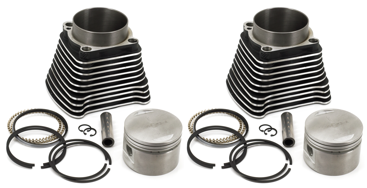 GZP Piston & Cyl. kit 1200XL86-03 Black