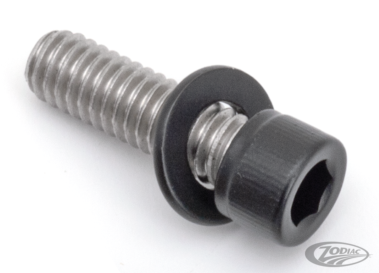 Belt Guard Screw Matt Blk XL04-22