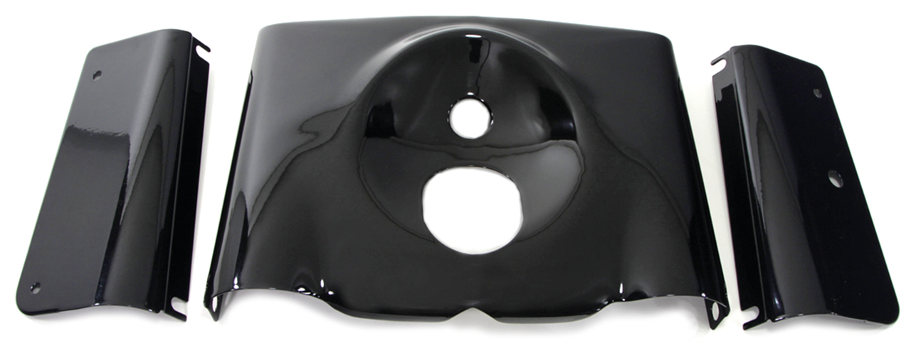 Fork Cover Kit Smooth Black FLST86-17