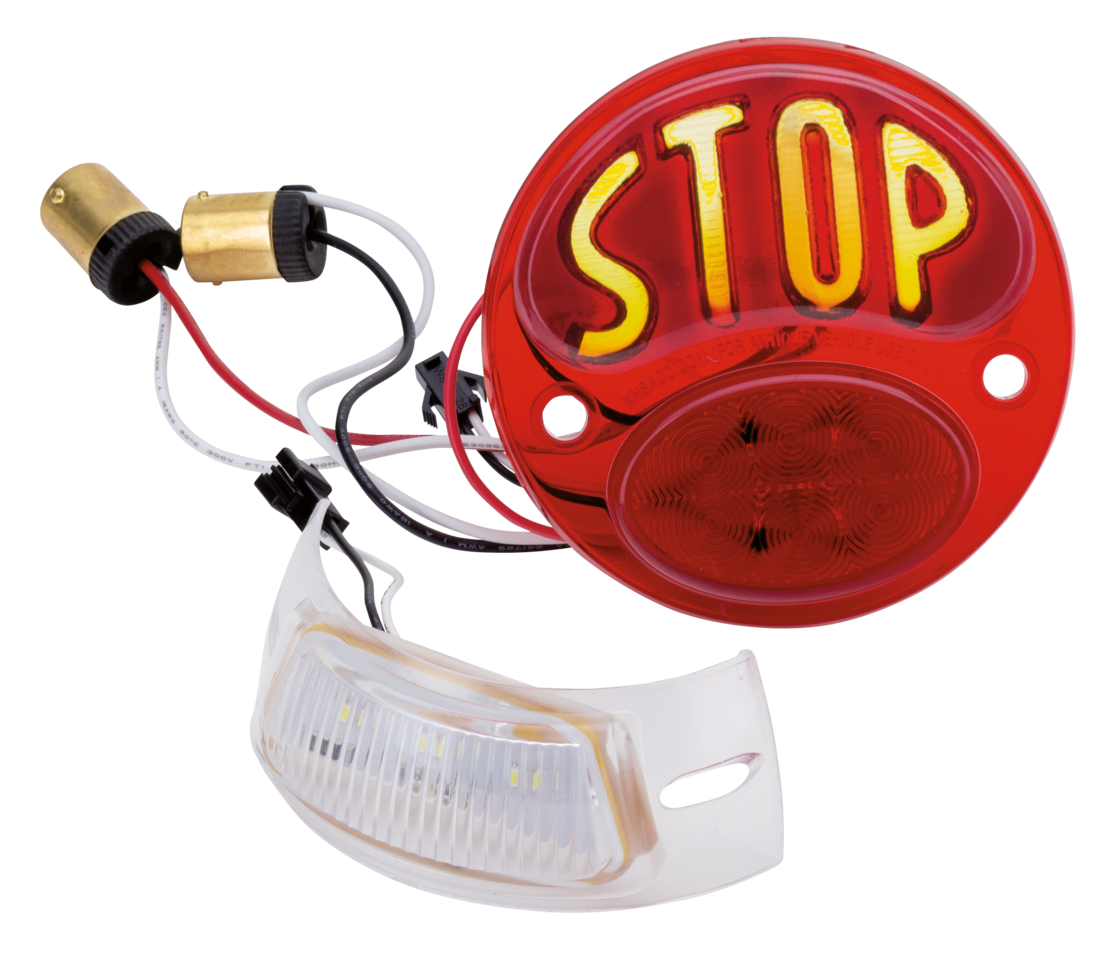 LED 28 Stop lens with license light