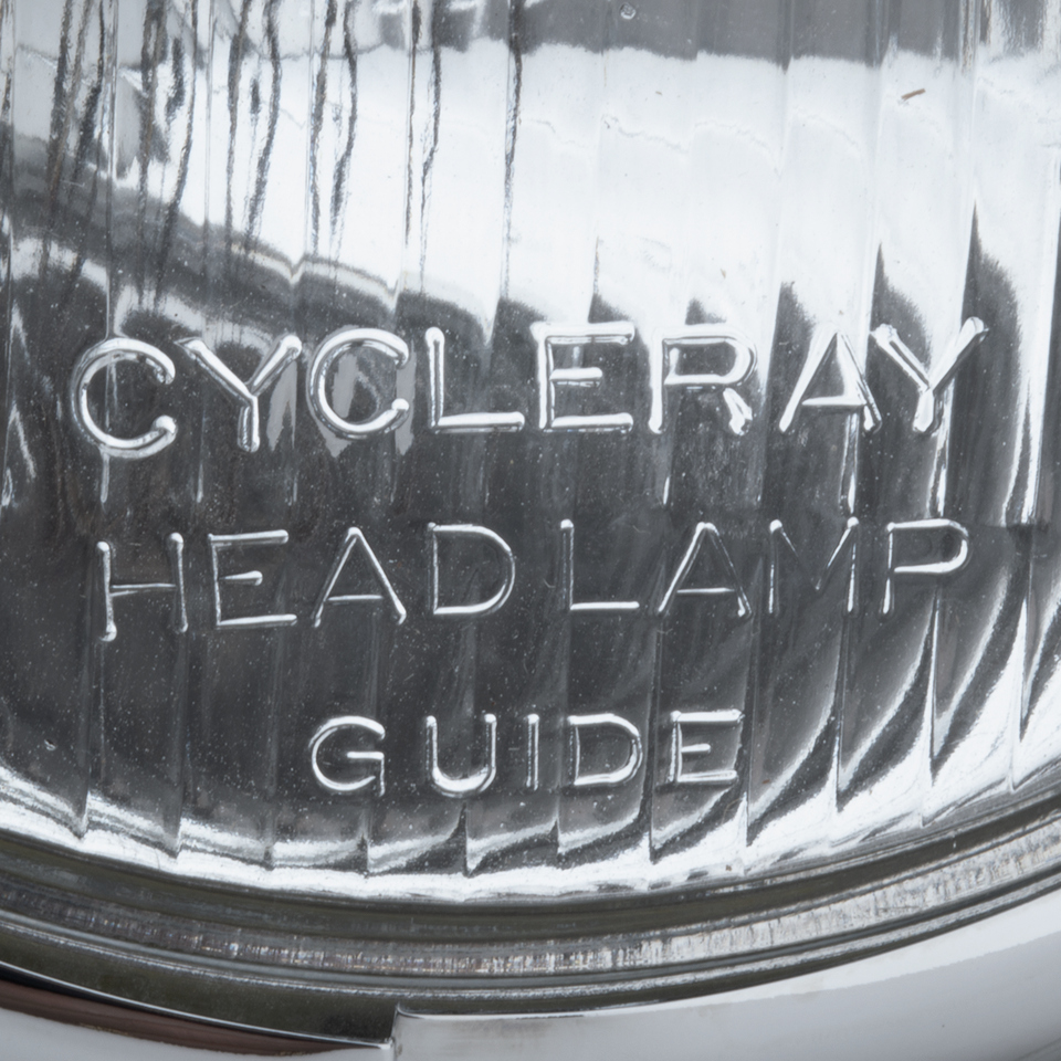 Cycle Ray Springer headlight Black/Chr
