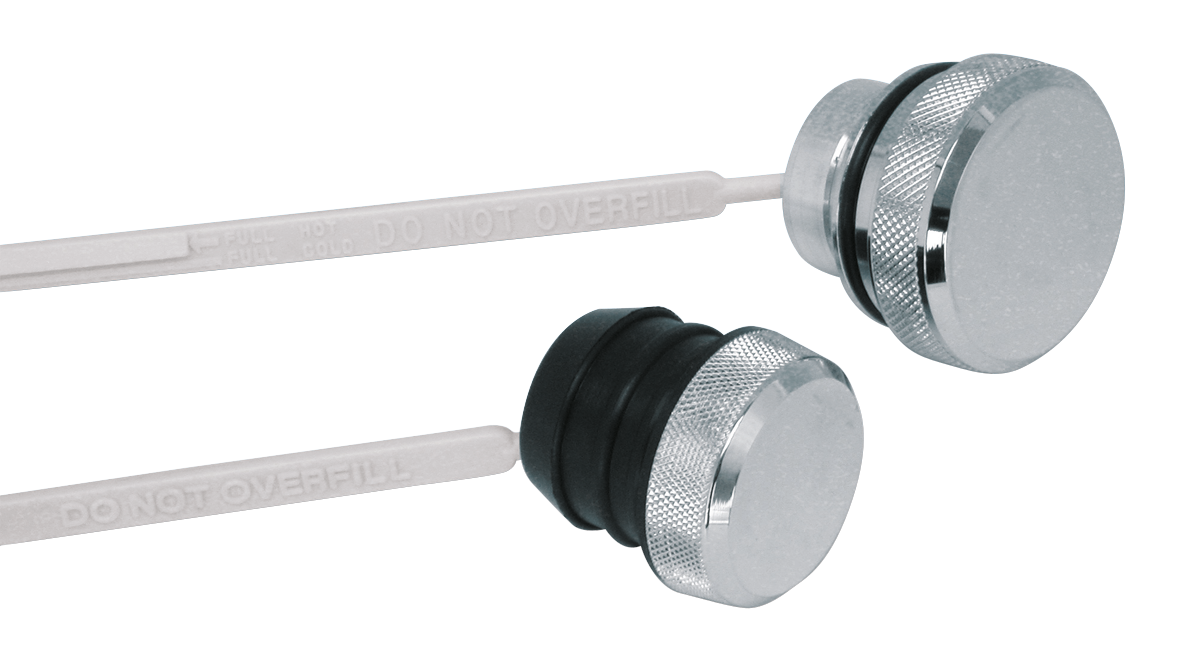 GZP Chrome oil tank dipstick FXD91-98