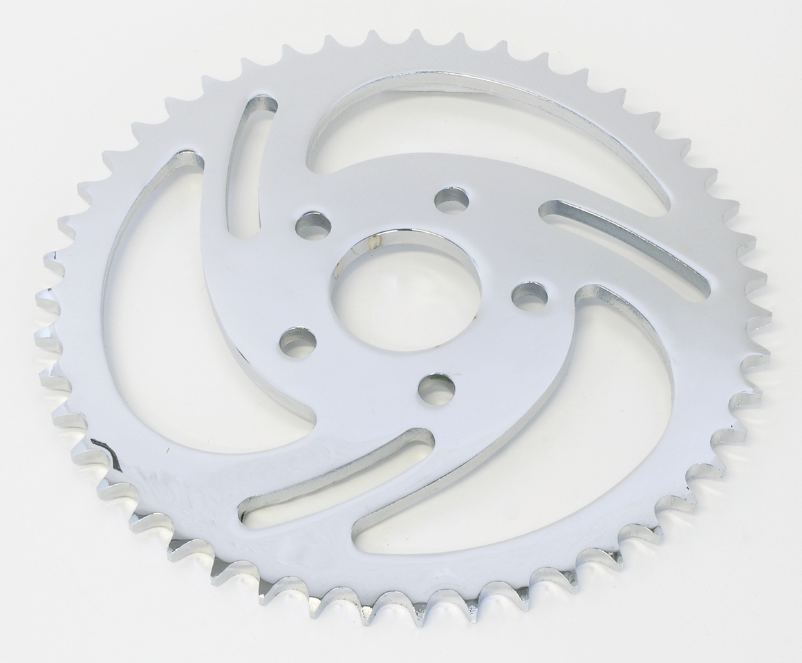 GZP Chrome Swirled sprocket 47T XL82-85