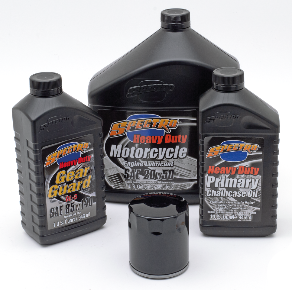 Twin Cam total oil service kit Black