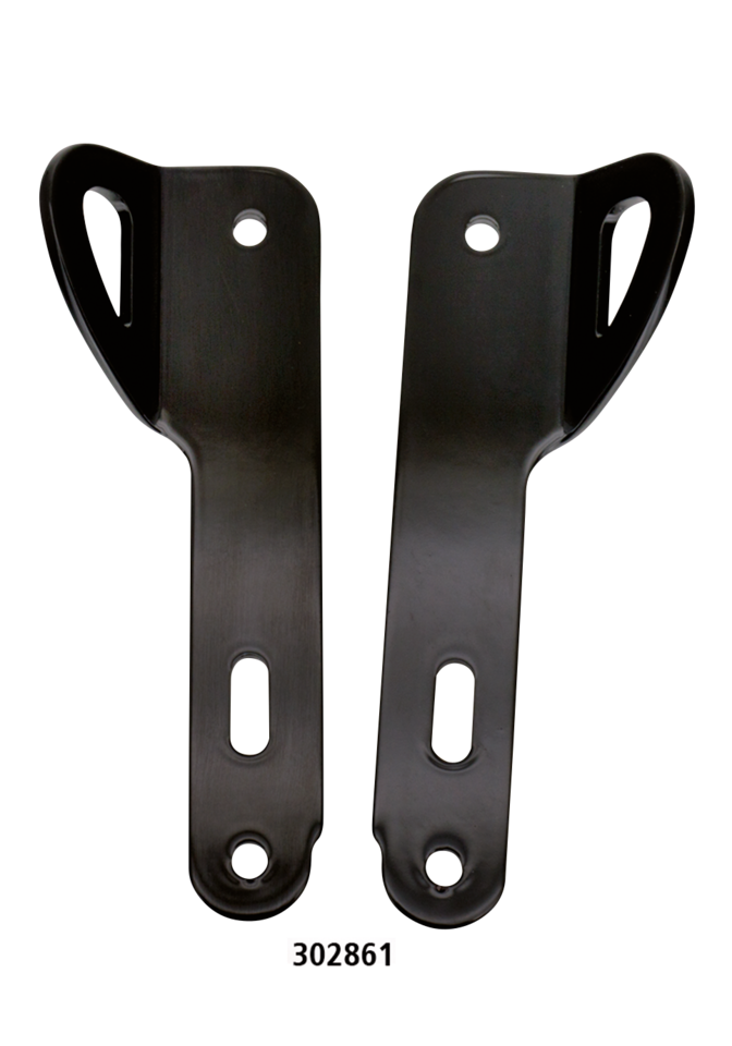 GZP blk tie-down bracket kit FLH/T14-UP