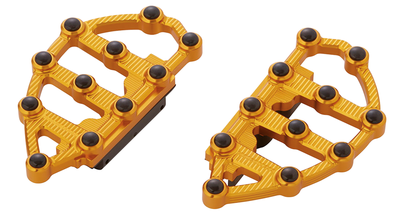 Ness MX Passenger Floorboards - Gold