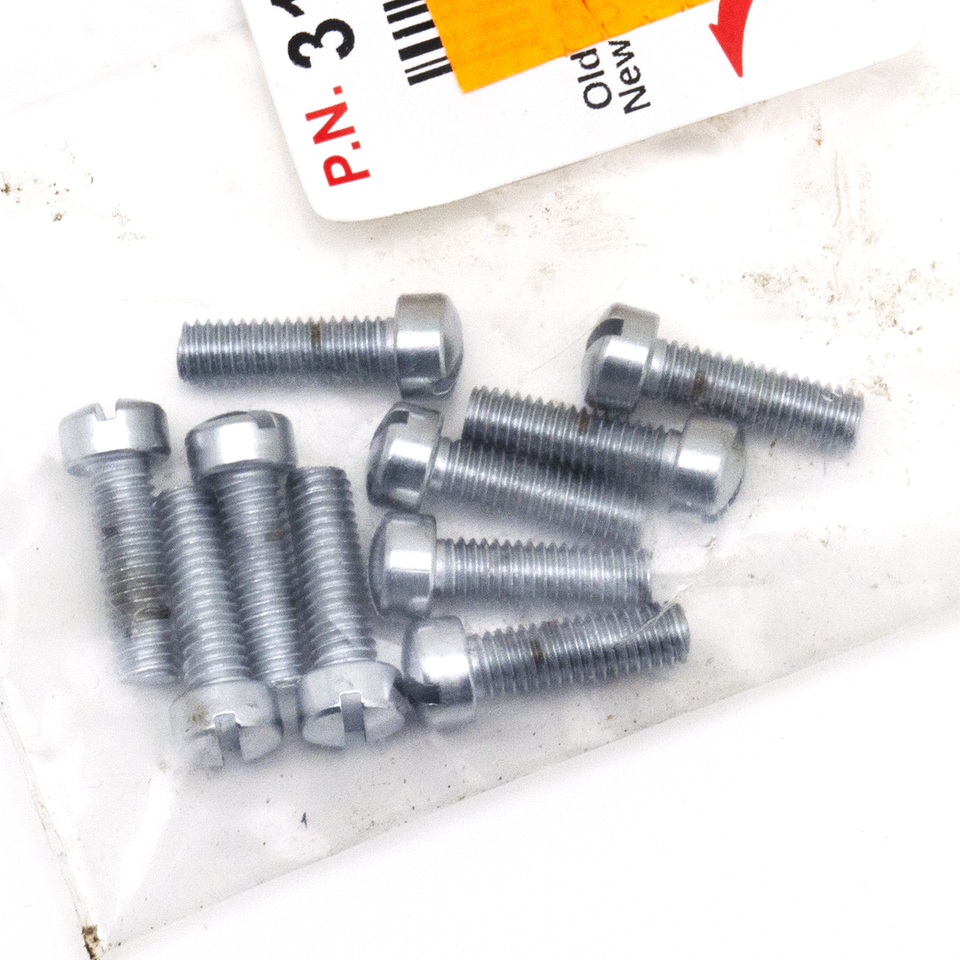 10pck Fillisterhead screw 10-32x5/8 chro