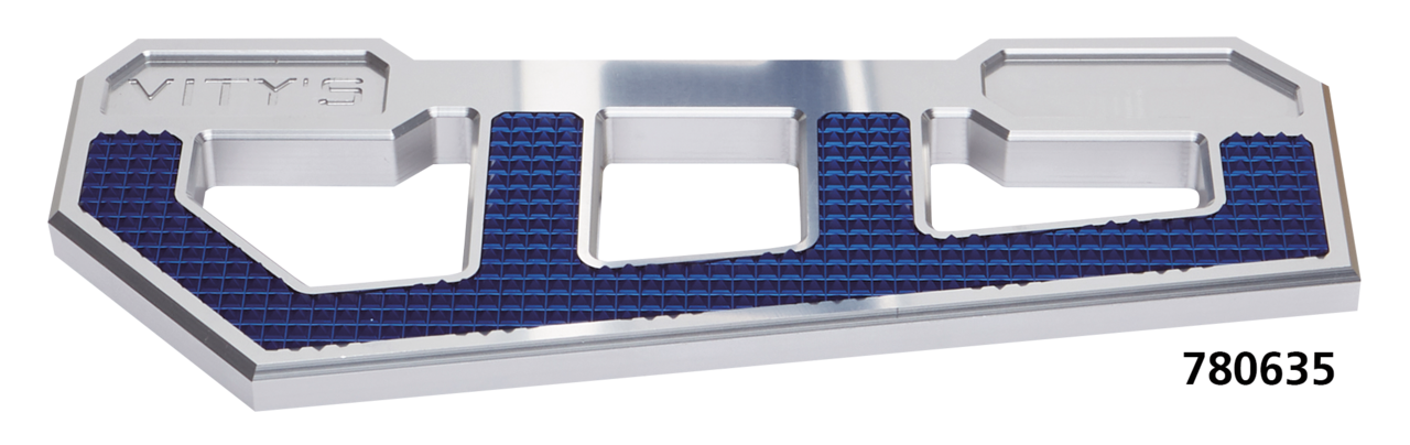 RACING FLOORBOARDS ICE W/ DIAMOND BLUE