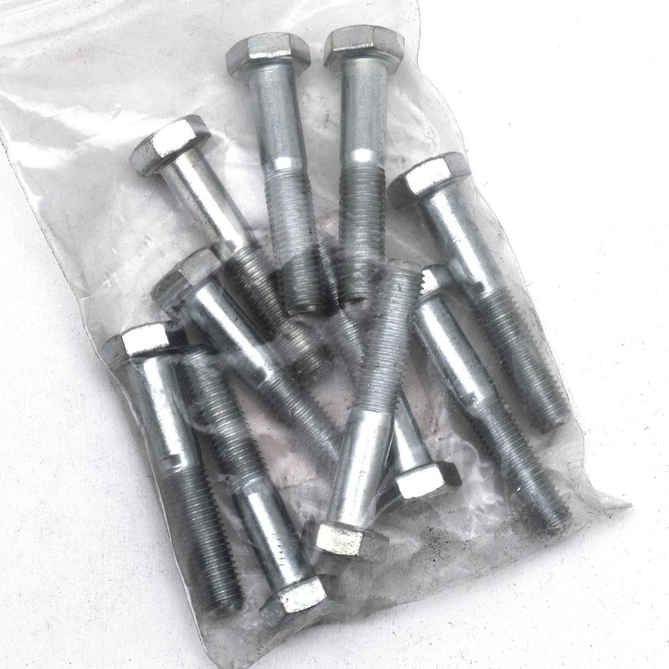 10pck hex bolt 5/16-24x1-3/4" UNF zinc