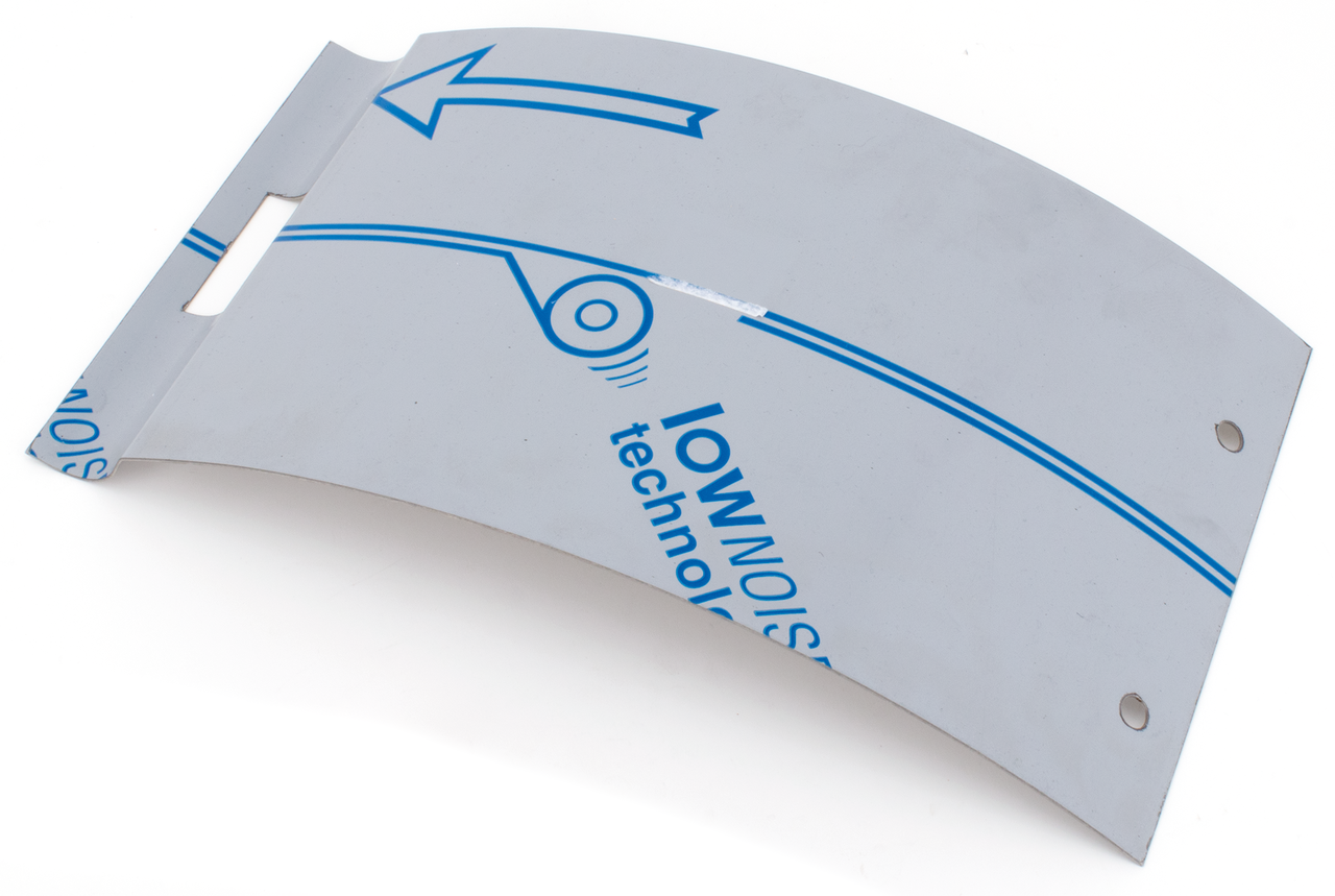 Skidplate, stainless F*ST00-07