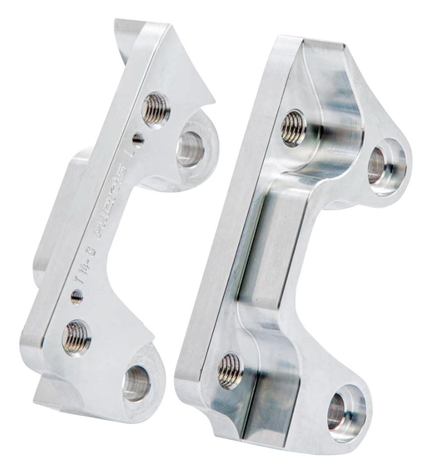Caliper Brackets Front 13" FLH/T14-Up
